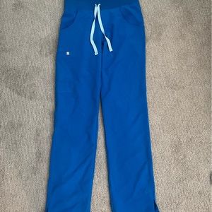 Figs XS Tall Kade Cargo Pants in Royal Blue